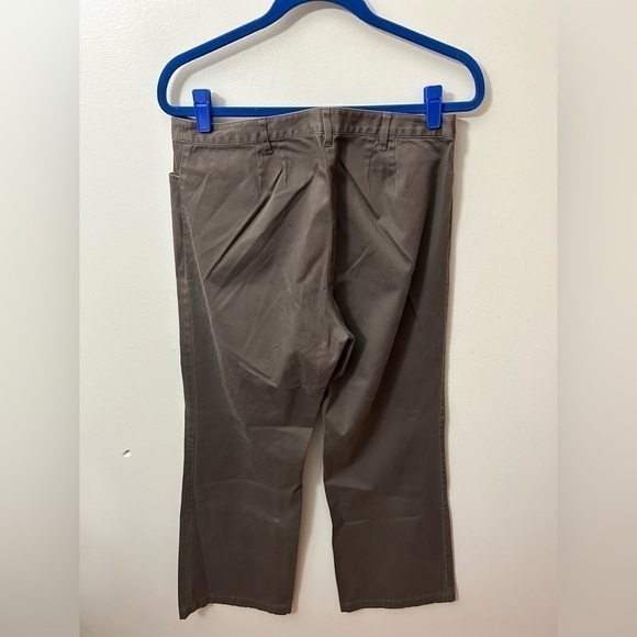 J. Jill Womens Cotton Mid Rise Full Zip Wide Leg Front Back Pocket Pants Size 10 - Picture 9 of 13